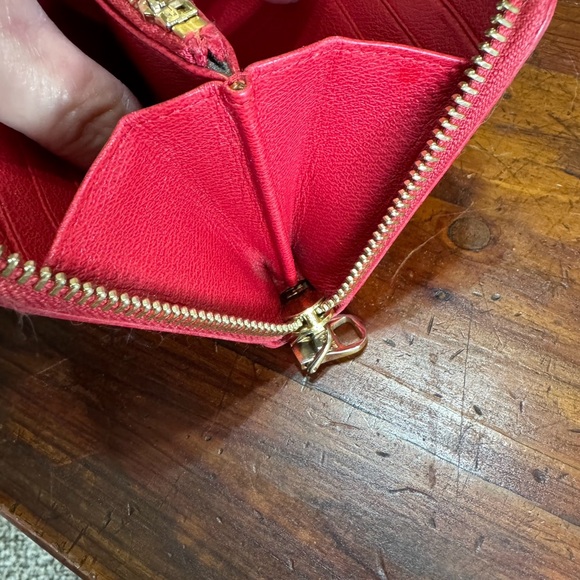 Loewe Red Long Wallet - Picture 8 of 14